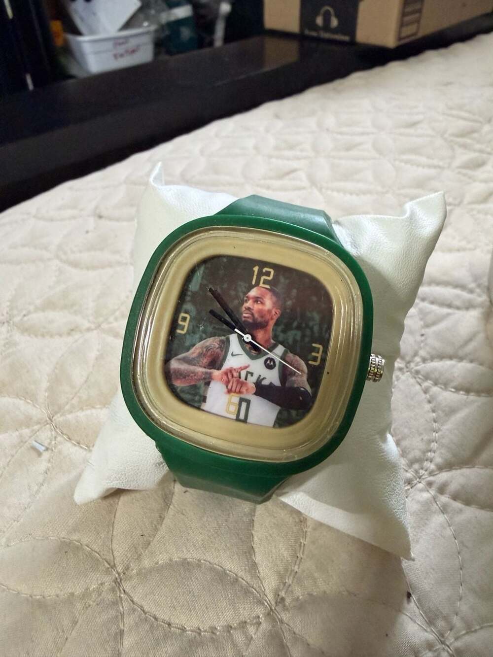 Damian Lillard Milwaukee Bucks Fiserv Forum SGA Dame Time Watch